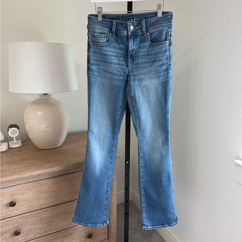 American Eagle Boot Cut Jeans Size 0 Short
